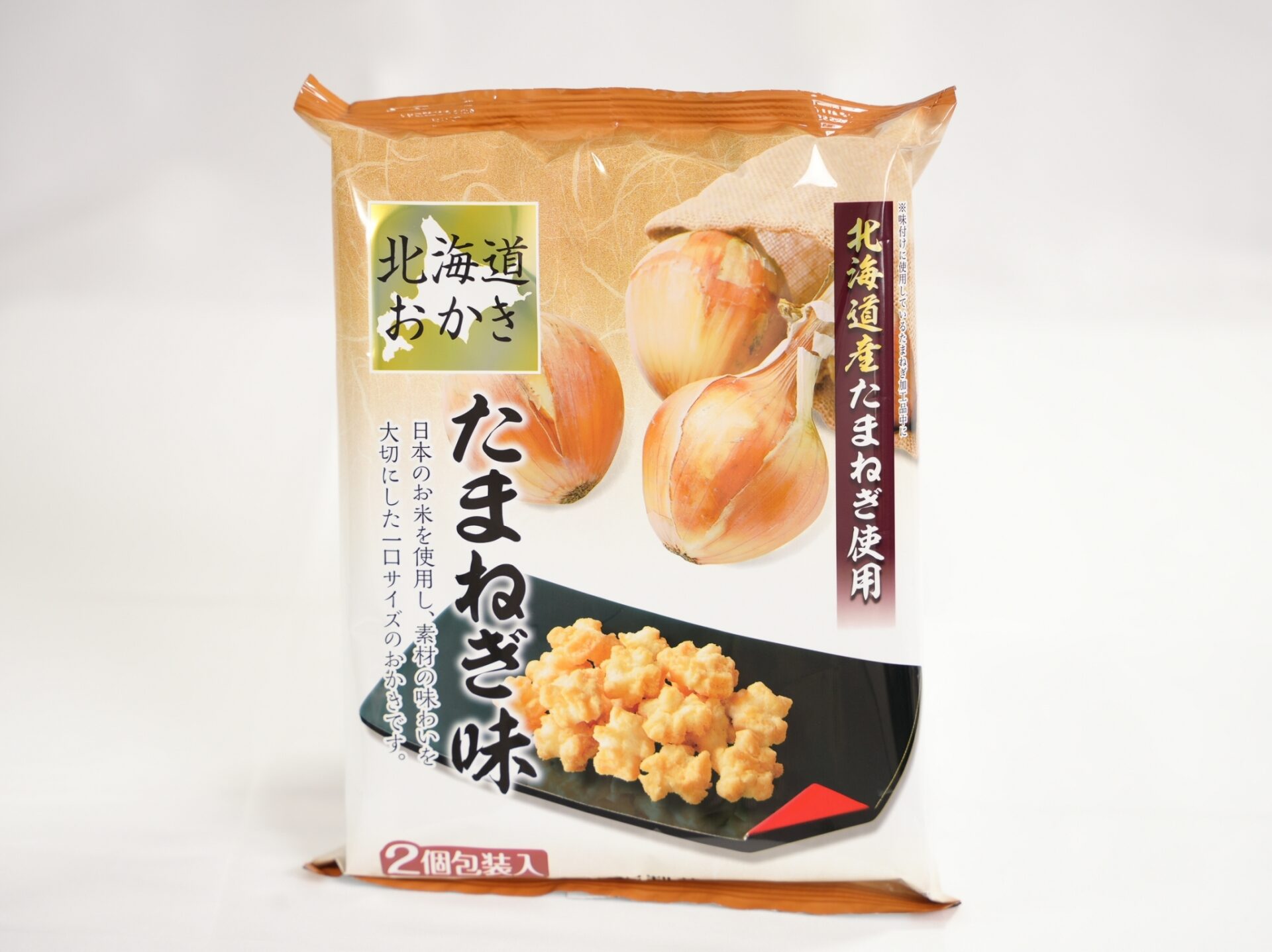 北海道おかき たまねぎ味1箱12袋入- 岩塚製菓㈱ 北海道工場直売店